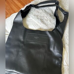 Black leather Rag & Bone bag